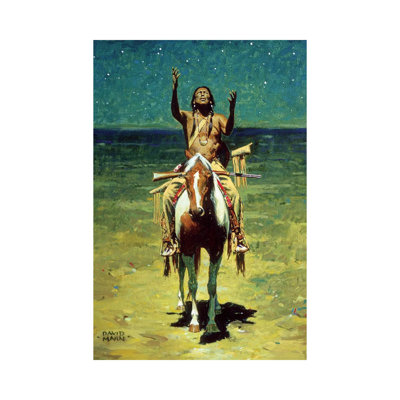 Prarie Religion by David Mann - Wrapped Canvas Painting 1 Piece Wrapped Canvas Painting