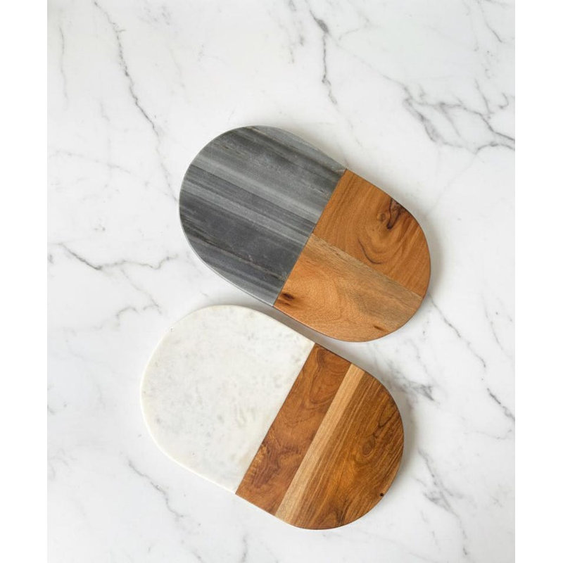 Planche de service Artisan Harmony, Gris / Brun