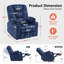 Fauteuil inclinable électrique avec chauffant et massage-106884628