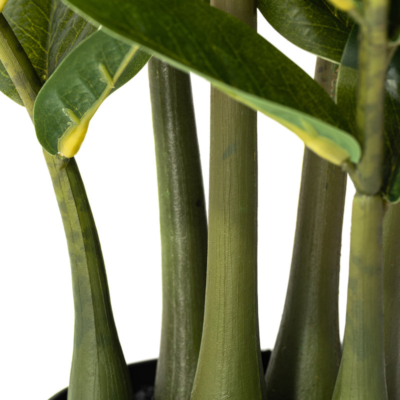 33"  Faux Money Tree in Pot Faux Tree