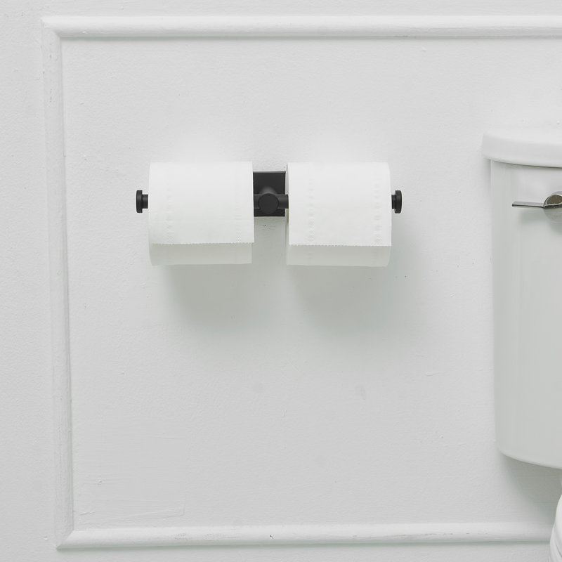 1 ensemble de quincaillerie de salle de bain, Noir mat