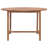Fenoff Patio Dining Table 43.3"x29.5" Solid Wood Teak