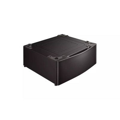 LG Laundry Pedestal - Black Steel