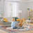 6x9 Washable Vintage Boho Rug for Living Room, Office, Dining, Kids Room, Low Pile, Non-Slip, Durable for High Traffic Areas, Orange Brown-630996541