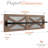 Wall Mounted Wooden Rustic Farmhouse Towel Rack-85637357