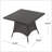 CORSICA SQ DINING TABLE