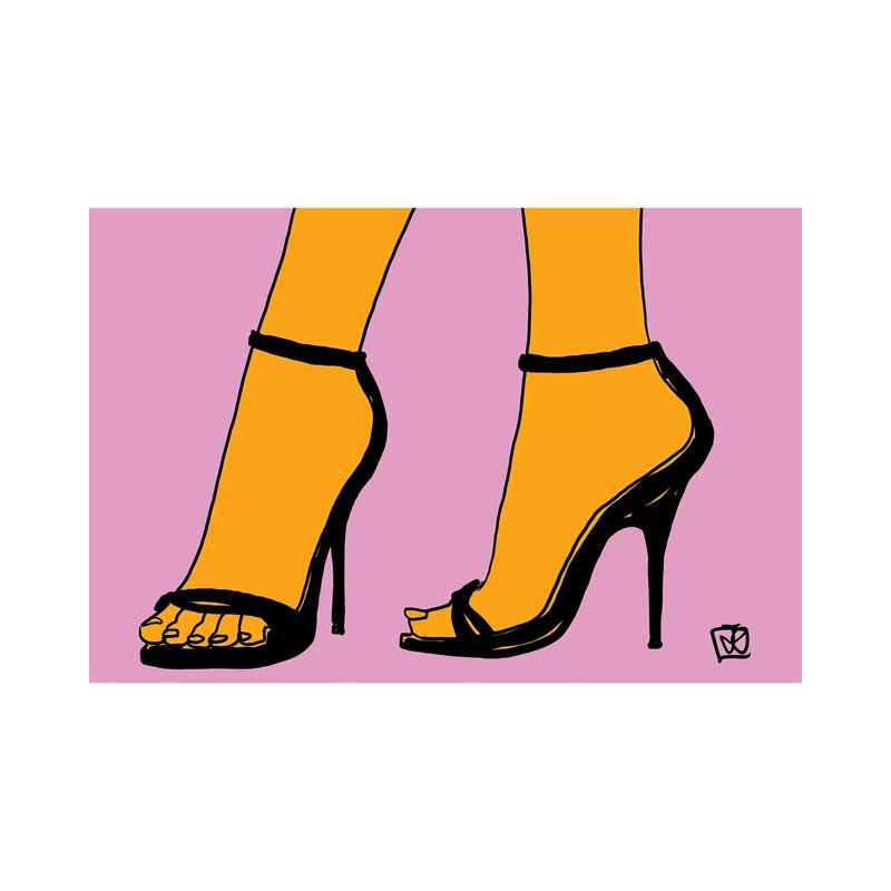Legs II by Giuseppe Cristiano - Wrapped Canvas Print, 20.32 cm H x 30.48 cm W