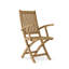 Tropico Folding Teak Patio Dining Chair