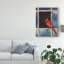 « cardinal window », impression sur toile tendue-33518591