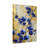 Plants &Flowers Blue Flowers On Golden Background