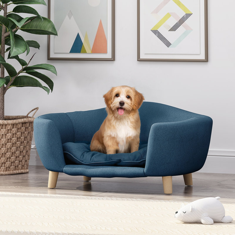 Lit pour chien moderne et contemporain, Marine