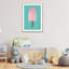 Pop Art & Retro Yummy Ice Cream Framed Art-729563555