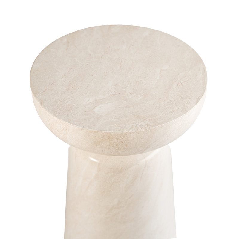 Table d'appoint pour l'extérieur Calice, Blanc