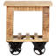 Kristina Wheel End Table