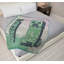 Minecraft Creeper 130 x 150cm Light Pink Fluffy Throw Blanket