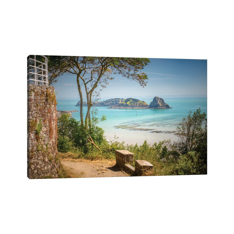 Cancale Bay In Brittany by Philippe Manguin - Wrapped Canvas Gallery-Wrapped Canvas Giclée, Wrapped Canvas