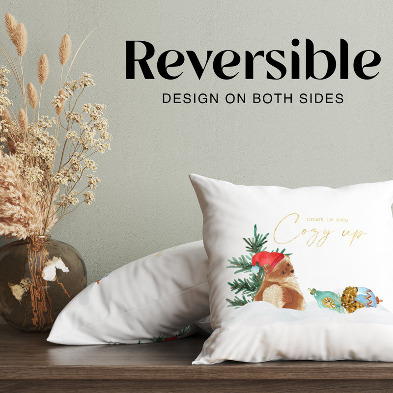 Housse de coussin Cozy Up, H 16 po x l 16 po
