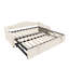 Upholstered Daybed with Trundle