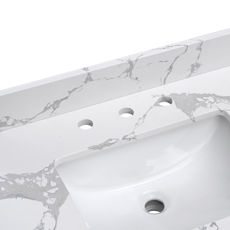 73'' Double Bathroom Vanity Top with Sink