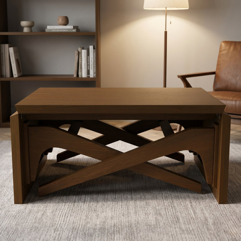 Expandable Dining Table, Walnut