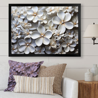«Fragrant Plumeria Serenade II», reproduction sur toile