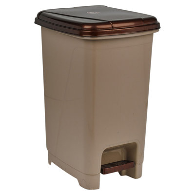 Baymore Plastic Step On Recycling Bin - 56.78L