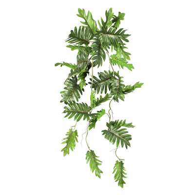 Plante à suspendre artificielle Selloum Philodendron