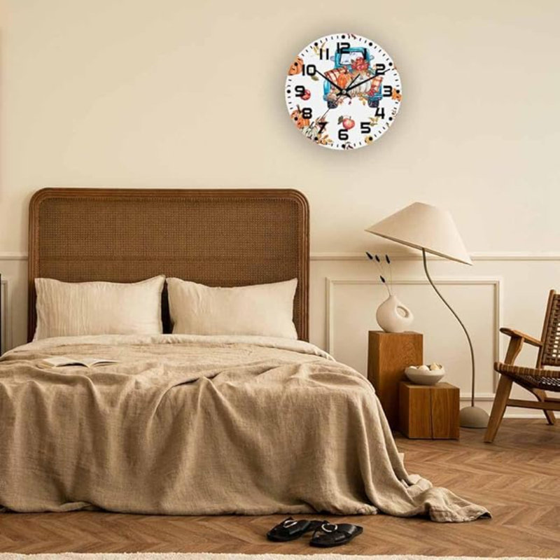 Horloge murale Autumn Harvest