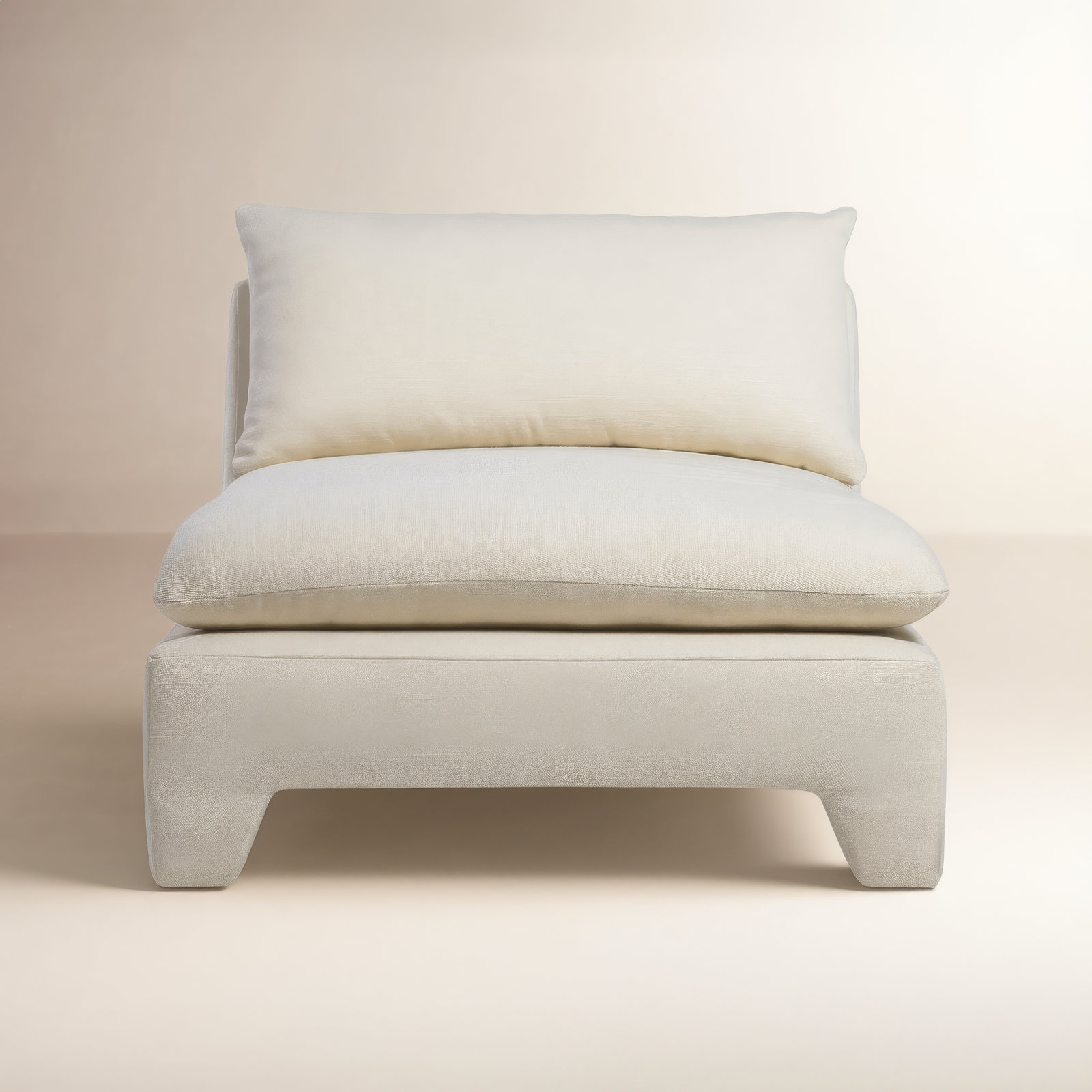 Annie Chaise, Cream Basketweave