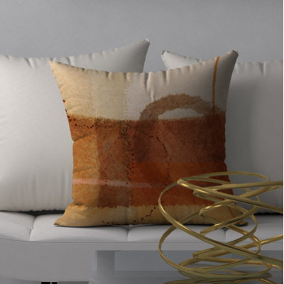 Abstract Throw Pillow