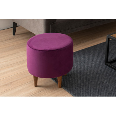 Solid + Manufactured Wood Accent Stool
