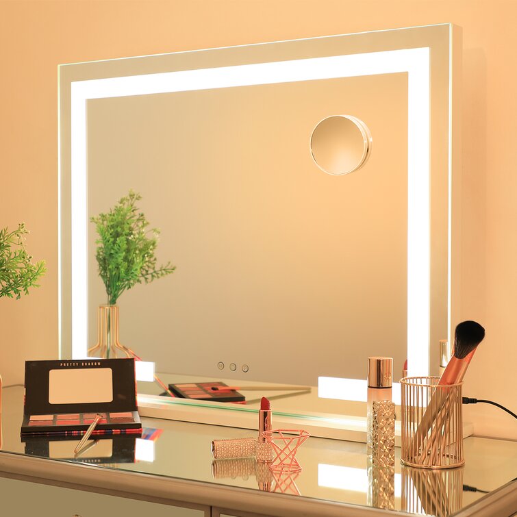 Zunairah Rectangle LED Wall Mirror