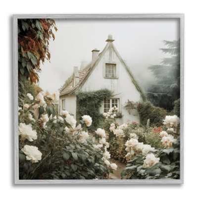 " Foggy Cottage Garden " by Lazar Studio