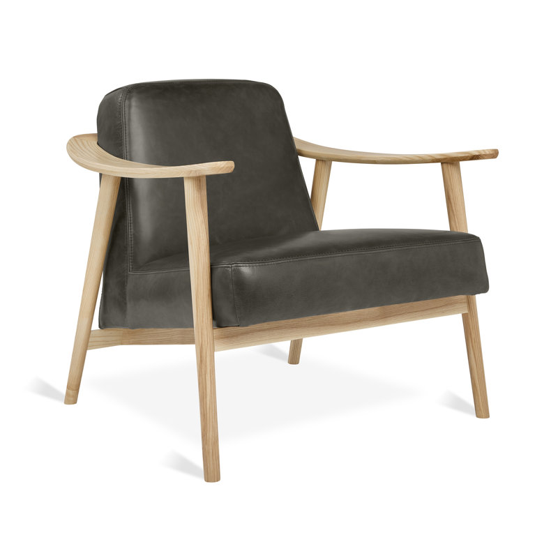 Baltic Chair, Tucson Char Leather, Natural Ash