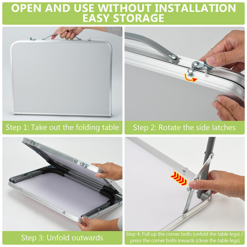 Laptop Tray, Silver Gray