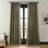 Farmbry Faux Linen Curtain Panel Set