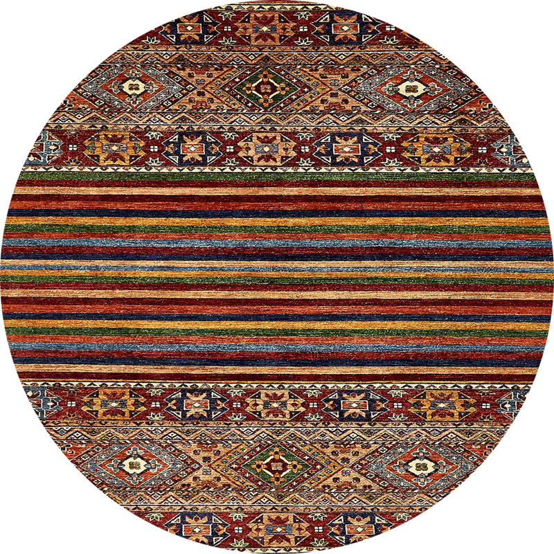 Tapis abstrait et moderne 519, Rond 3 pi