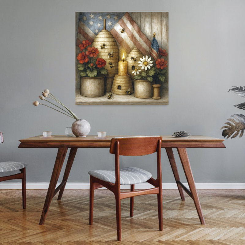 Art mural Sweet Sweet Liberty, 32" H x 32" W
