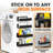 Set of 2 Heavy Duty Magnetic Spice Storage Organizer