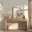 Console Table With Double Board Suspension Design-856831807