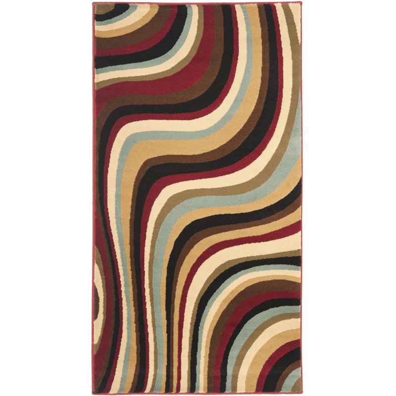Charis Performance Abstract Rug, Rectangle 2' x 3'7"