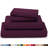 Ultra Soft Bamboo Sheet Set - 4 Pc Set - Wrinkle Resistant - Cooling Sheets with Deep Pockets-78635159-78635163