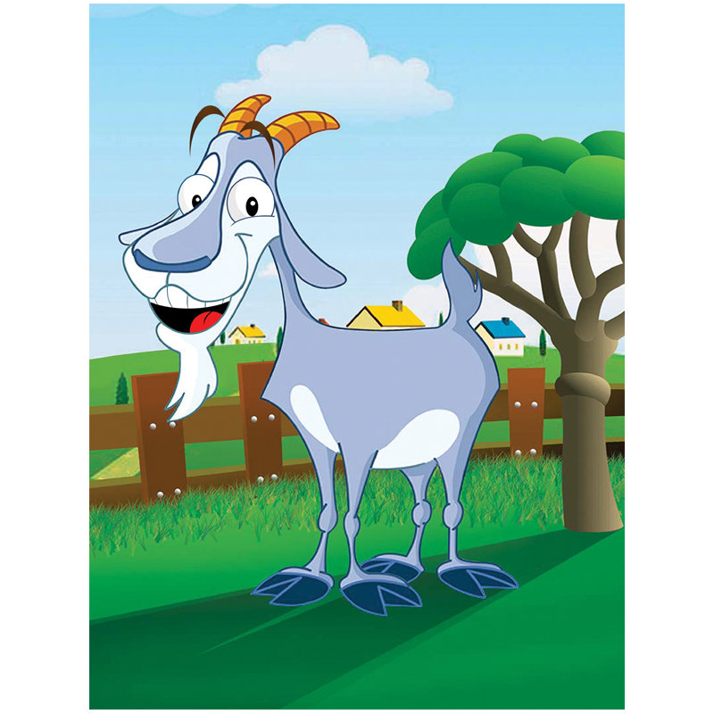 Drapeau de jardin Tickhill Billy the Goat