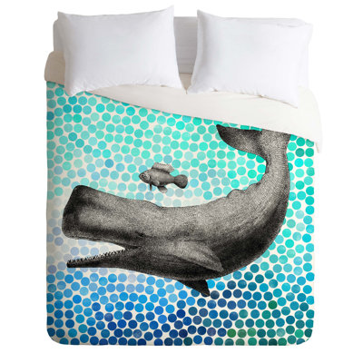 Garima Dhawan Polyester Dots Duvet Cover Set