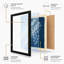 Study in Blue Botanical - Framed Print-1318213839-1318213837