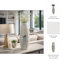 Grand vase en céramique Kasea Sculptural-1455626147