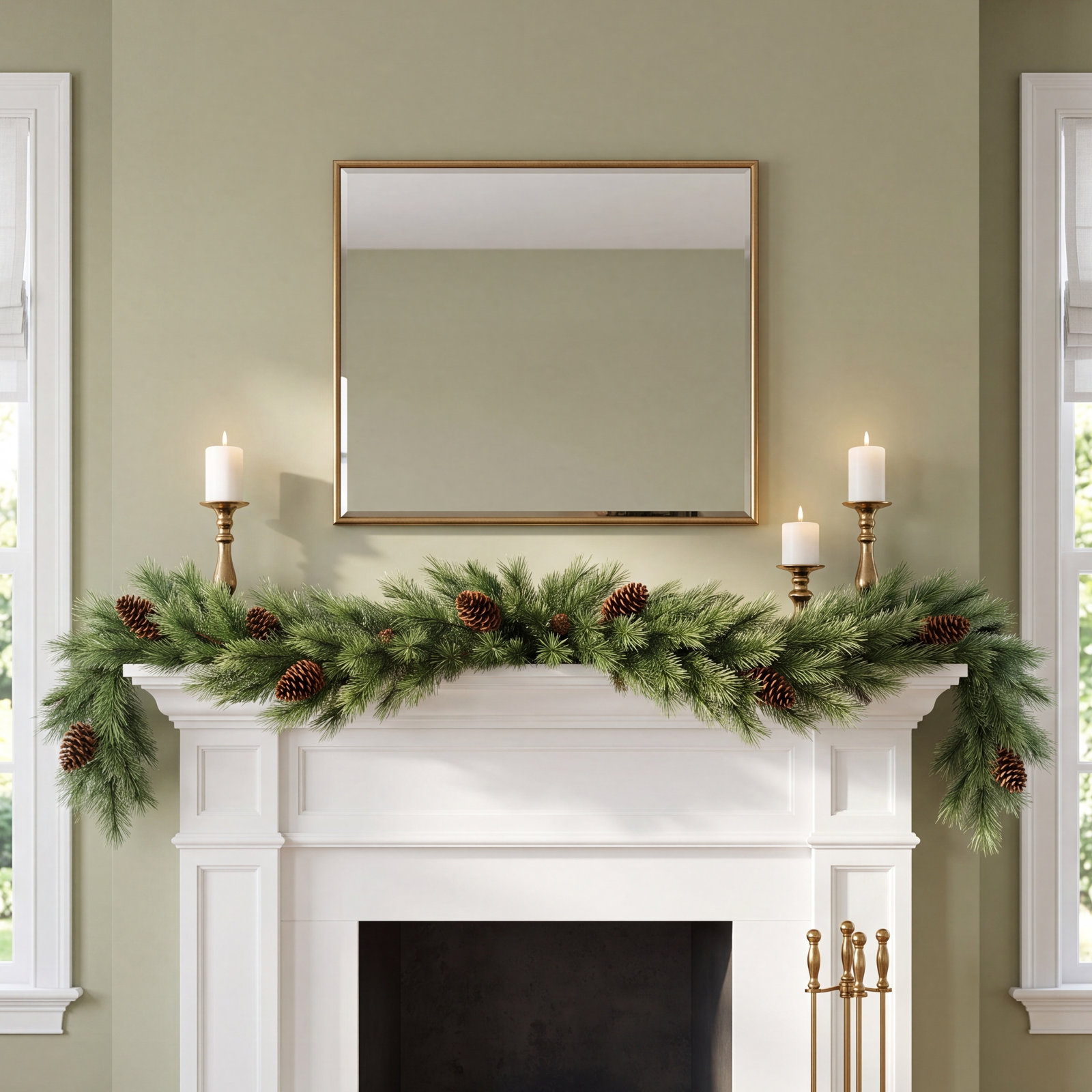48'' in. Faux Garland