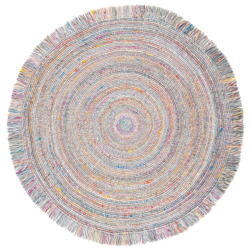 Braided Handmade Performance Rug, Round 6'