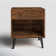 Vansant 1 - Drawer Nightstand with Drawer and Open Compartment, Solid Wood Legs