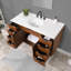 Bexley 48" Wall-Mounted Single Bathroom Vanity with Quartz Top